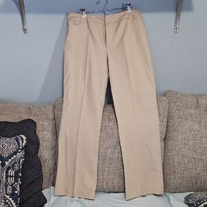 Women's St. John's Bay Tan Pinstripe  Dress Pants